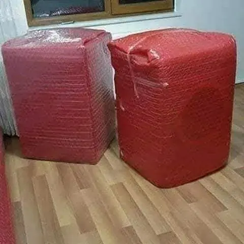 Taşımaya hazır paketli eşyalar